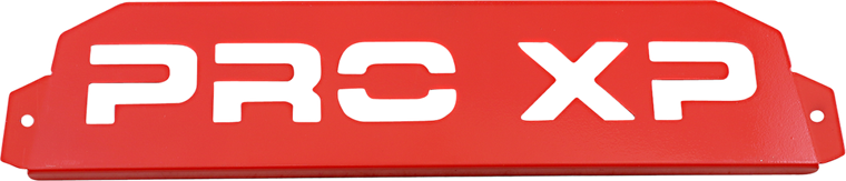 BIKEMAN PERFORMANCE 17-325-R RZR Pro XP Exhaust Plate - Red