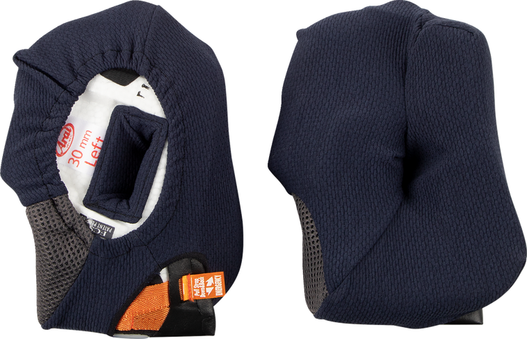 ARAI HELMETS 05-5701 Corsair-X/Quantum-X/Signet-X Helmet Cheek Pads - 30 mm
