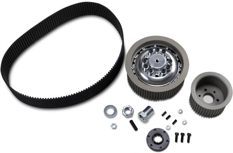 BELT DRIVES LTD. EV-76-47S 8 mm Belt Drive with Quiet Clutch System - 3" 8 mm