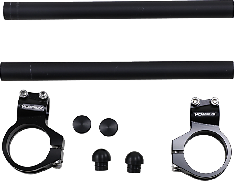 VORTEX CL0050K Clip-On Handlebar - 50 mm - 7° - Black - 50 mm 7° Black