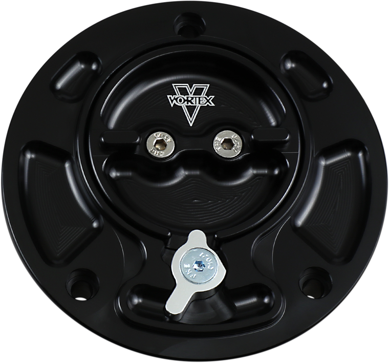 VORTEX GC110K V3 Fuel Cap - Black - Ducati - Black Ducati