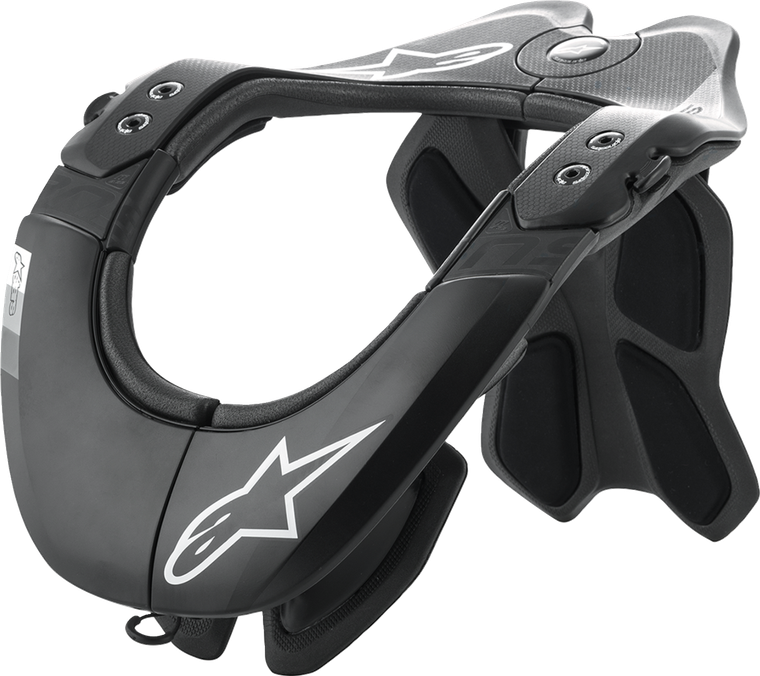 ALPINESTARS 6500019-105-LXL Bionic Neck Support Tech 2 - Black/Cool Gray L/XL