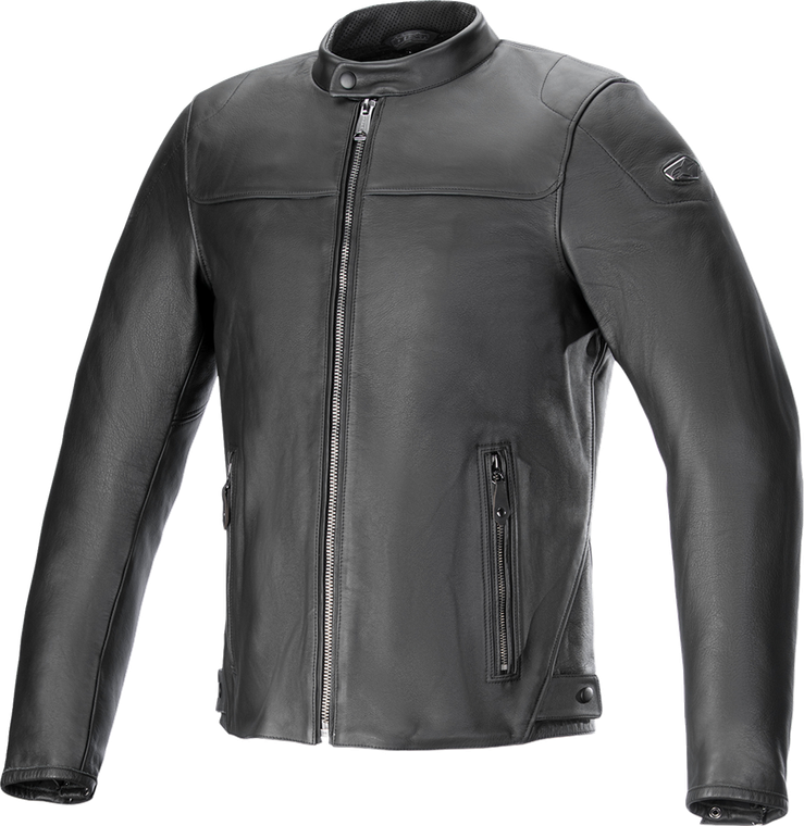 ALPINESTARS 3103824-1100-2X Blacktrack Leather Jacket - Black 2XL