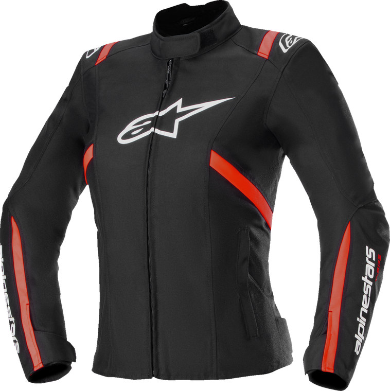 ALPINESTARS 3210225-1231-M Stella T-SPS v2 WP Jacket - Black/White/Red Fluo Medium