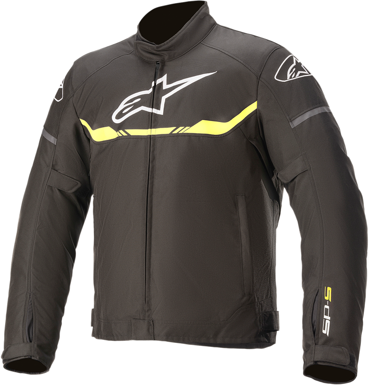 ALPINESTARS 3200120-155-XL T-SP S Waterproof Jacket - Black/Yellow Fluo XL