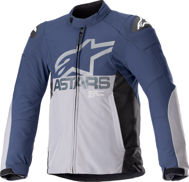 ALPINESTARS 3206523-7161-M SMX Waterproof Jacket - Night Navy/Dark Gray Medium