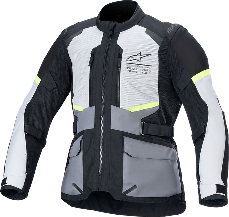 ALPINESTARS 3207924-9191-XL Andes Air Drystar® Jacket - Ice Gray/Dark Gray/Black XL