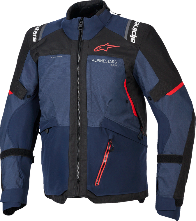 ALPINESTARS 3200526-7243-S Andes v4 Drystar® Jacket - Night Navy/Mood/Indigo Black Small