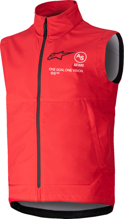 ALPINESTARS 3700325-3010-XL Techstar Softshell Vest - Red XL
