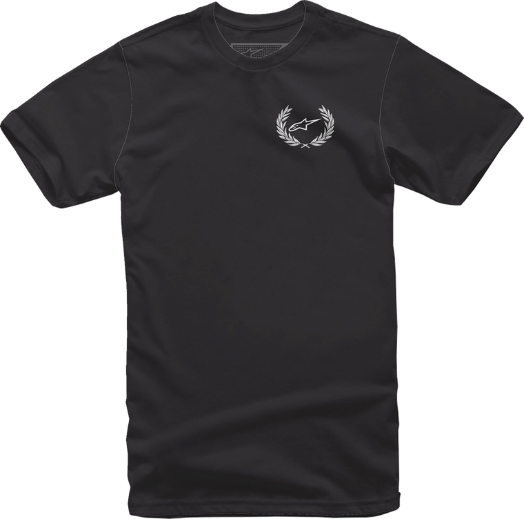 ALPINESTARS 12137258010XL Wreath T-Shirt - Black XL