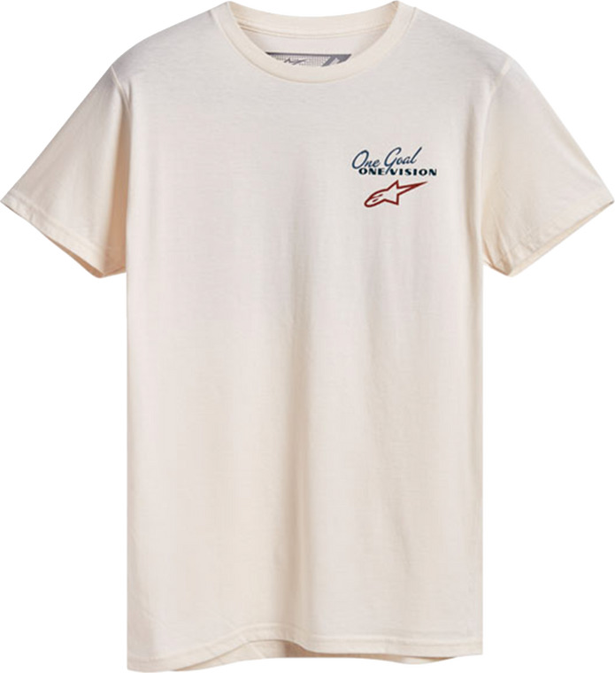 ALPINESTARS 123372150912XL Flagged T-Shirt - Natural 2XL