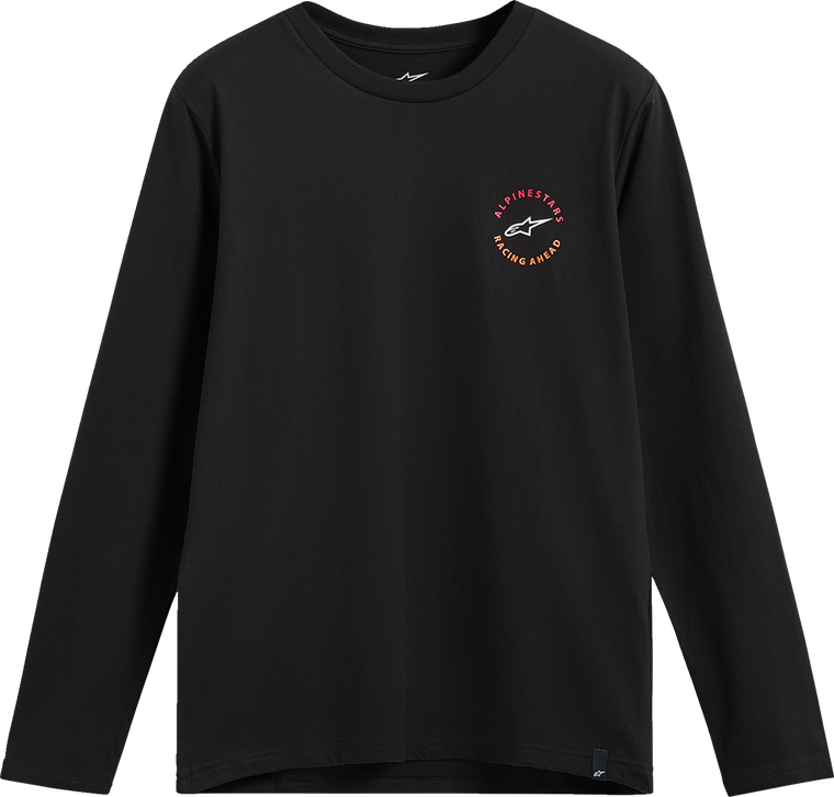 ALPINESTARS 1235-74105-10-2XL True Long-Sleeve CSF T-Shirt - Black 2XL