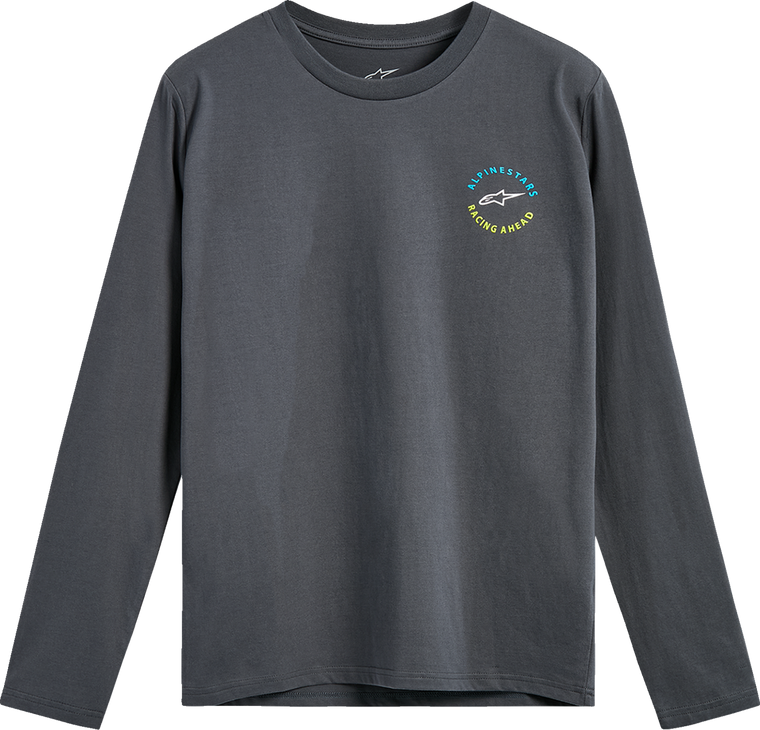 ALPINESTARS 1235-74105-18-2XL True Long-Sleeve CSF T-Shirt - Charcoal 2XL