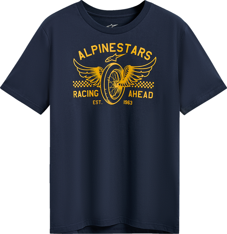 ALPINESTARS 1235-72355-70-XL Heritage Patch CSF T-Shirt - Navy XL