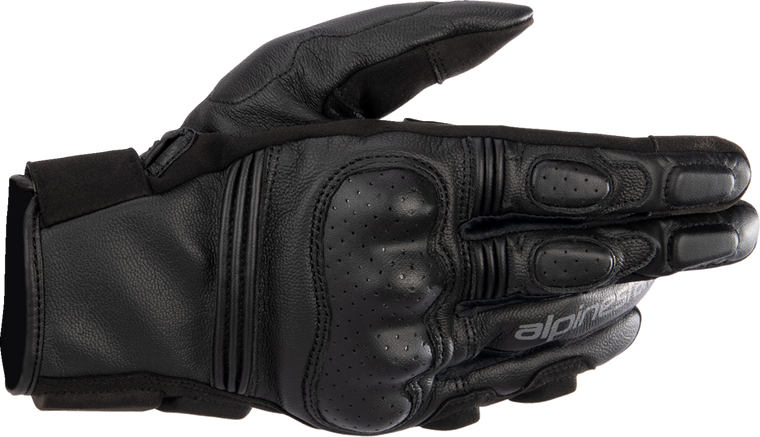 ALPINESTARS 3501723-1100-S Phenom Leather Gloves - Black/Black Small