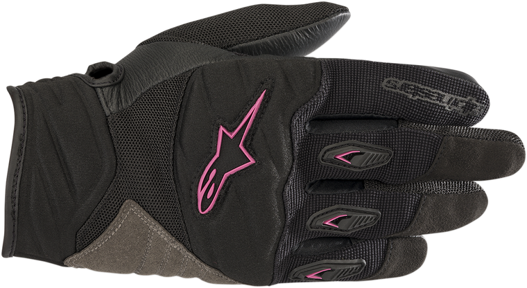 ALPINESTARS 3516318-1039-L Stella Shore Gloves - Black/Fuchsia Large