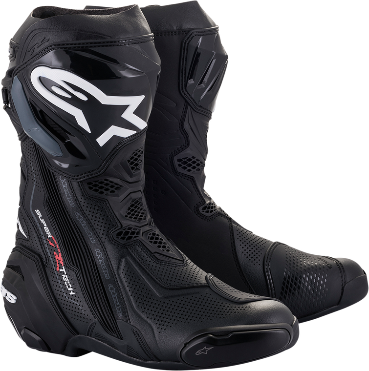 ALPINESTARS 2220121-10-46 Supertech R Vented Boots - Black US 11.5 / EU 46