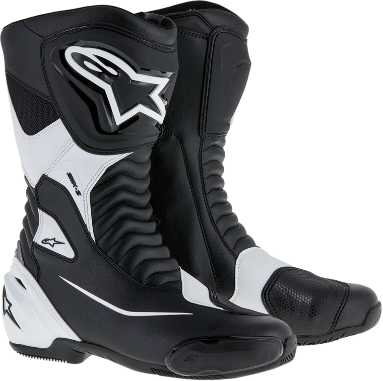 ALPINESTARS 2223517-12-43 SMX-S Boots - Black/White US 9 / EU 43