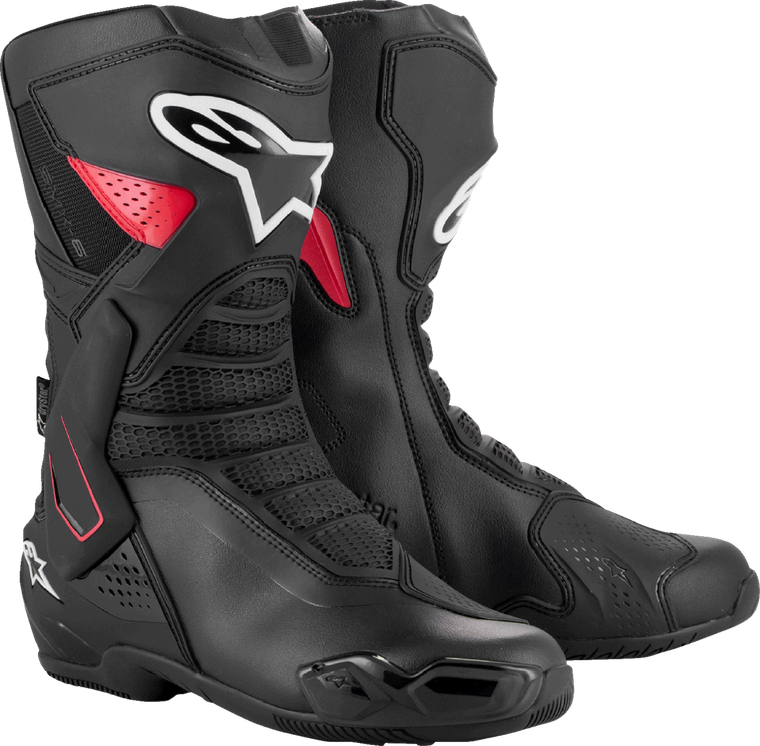 ALPINESTARS 2243025-13-44 SMX-6 V3 Drystar® Boots - Black/Red US 9.5/EU 44
