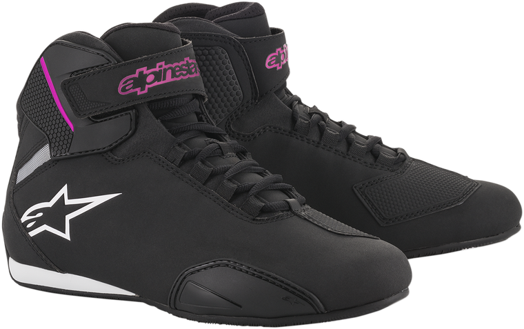 ALPINESTARS 251571910397 Stella Sektor Shoes - Black/Pink US 7 / EU 38.5