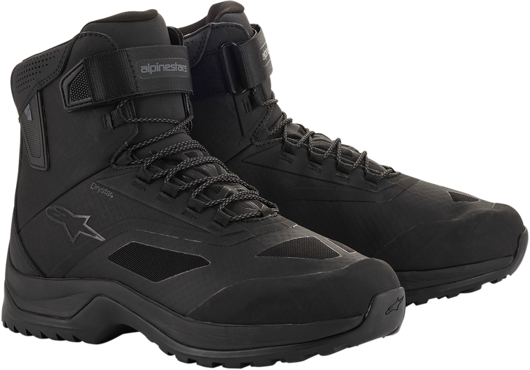 ALPINESTARS 261102010-11.5 CR-6 Drystar® Riding Shoes - Black US 11.5