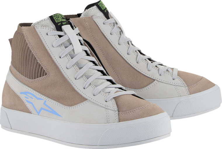 ALPINESTARS 2540224-2008-85 Stella Stated Podium Shoes - White/Brown US 8.5 / EU 40.5