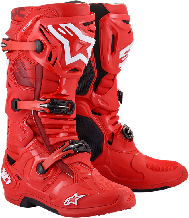 ALPINESTARS 2010020-30-12 Tech 10 Boots - Red US 12 / EU 47