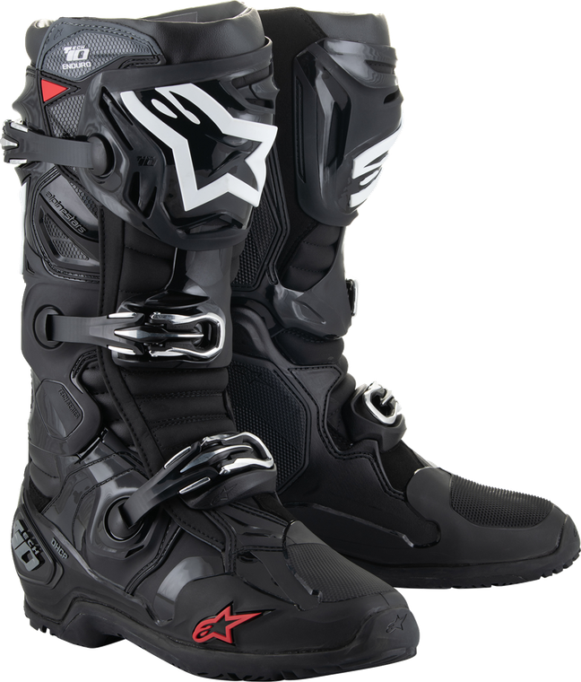 ALPINESTARS 2010025-10-12 Tech 10 Enduro Boots - Black US 12 / EU 47