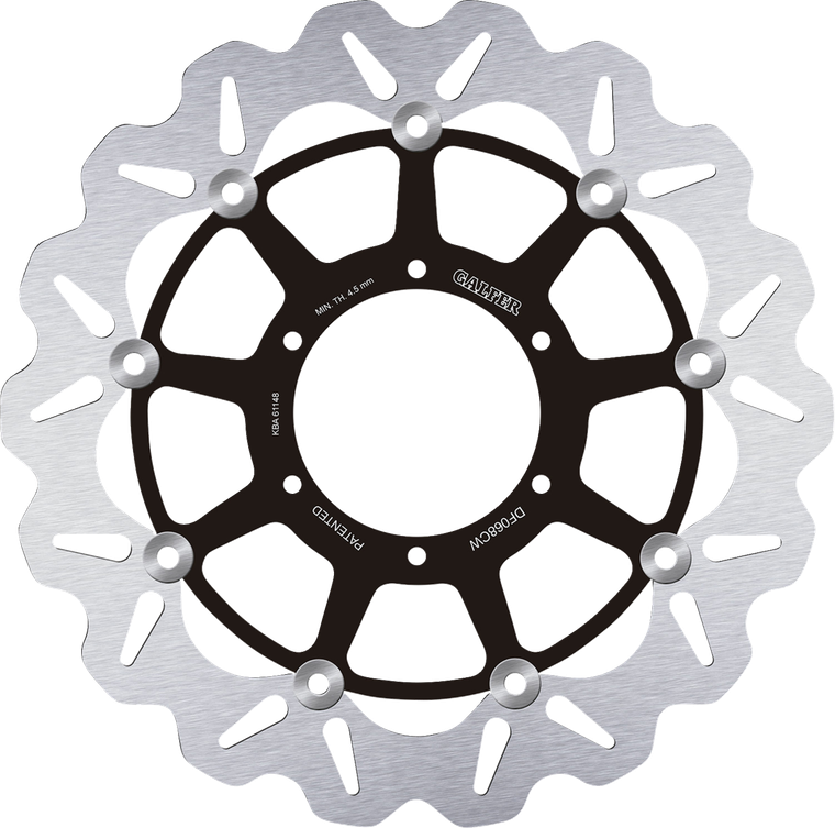 GALFER DF068CW Brake Rotor - Front