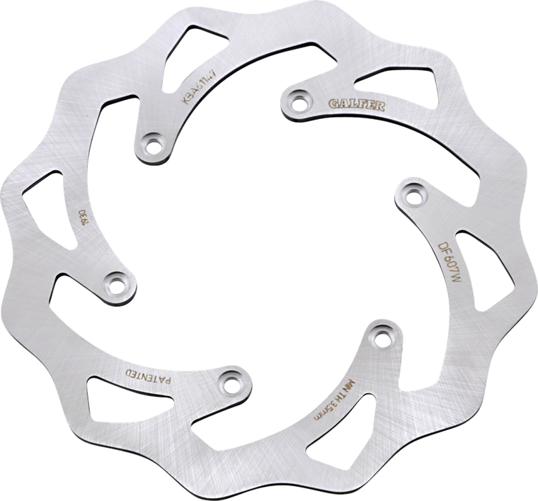 GALFER DF607W Brake Rotor - Rear