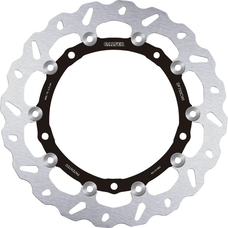 GALFER DF755CWI Brake Rotor - Front Left
