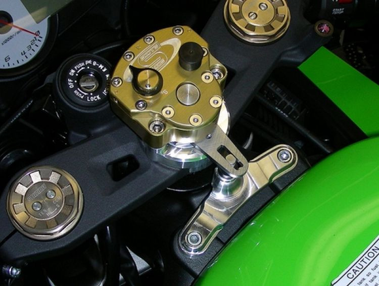 Scotts Steering Stabilizer Kit Complete Zx6R 09-12 Tr-64-2761-45F