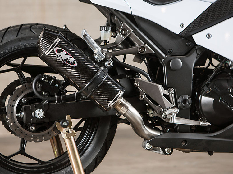 M4 Ka3014 Slip On So Exhaust System Carbon Fiber
