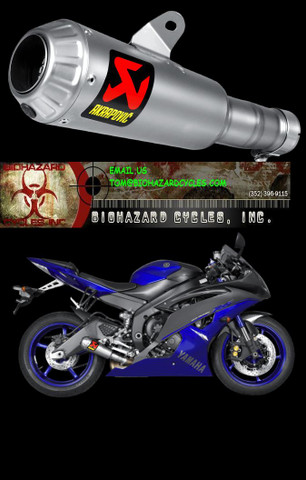 Akrapovic S-Y6So10-Ahbt Titanium Ti Gp Slip On So Exhaust System