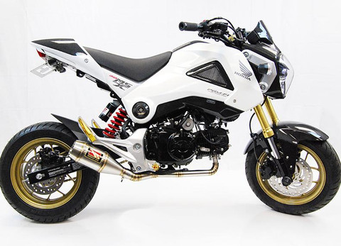 0507B： BB EXHAUST SYSTEM HONDA GROM MSX HONDA NEW GROM MSX 125 YEAR 2020-2023 EXHAUST FULL SYSTEM