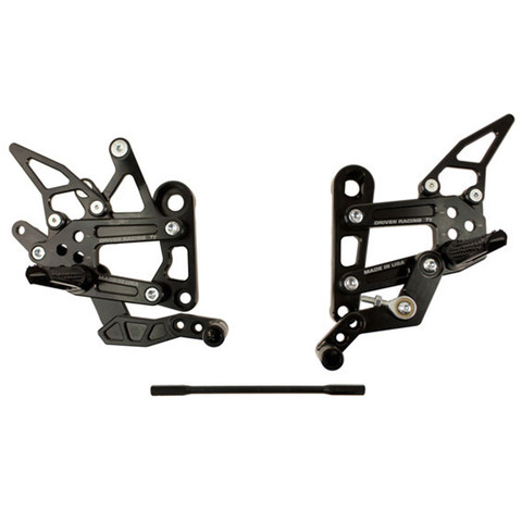 Driven Racing Drp-716-Bk Tt Rearset Kit Mt-09 Mt09 14-20