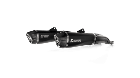 S-B16So3-Hraatbl Akrapovic Black Titanium Slip-On Exhaust K1600B