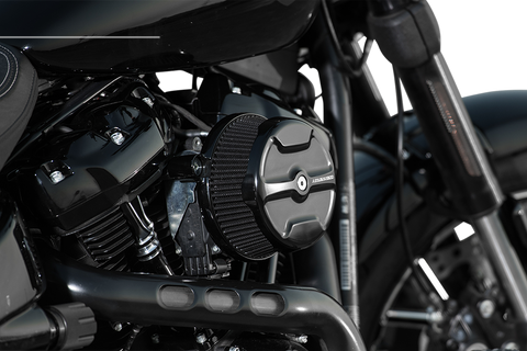 ARLEN NESS 18-342 Black Big Sucker Stage 1 Knuckle Air Filter Kit M8