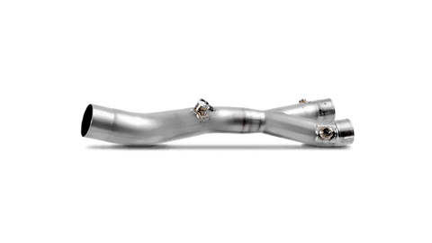 Akrapovic L-Y10So17 Cat Delete Titanium Mid Pipe R1 R1M 15-21
