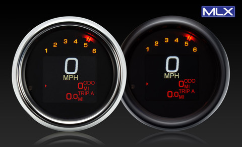 Dakota Digital Mlx-3012 Chrome Bezel 3 3/8