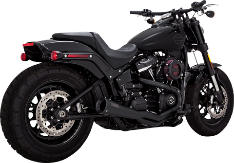 Vance & Hines 47323 Black Stainless 2-Into-1 Upsweep Exhaust
