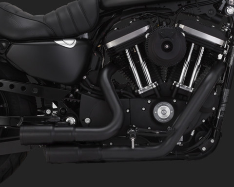 Vance 46374 Black Mini Grenades Exhaust Sportster 14-22