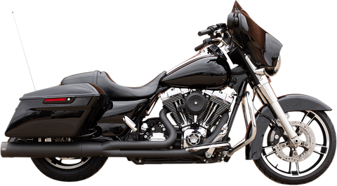 S&S 550-0777 Black Sidewinder 2-into-1 Exhaust System 95-16 fl touring