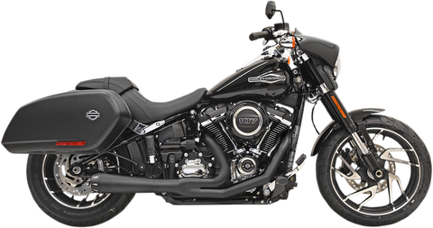 Bassani 1S81RB Black Road Rage 2:1 Exhaust m8 Low Rider Sport 