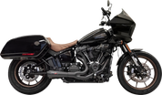 Bassani 1S74RBE Short Ripper Black 2:1 exhaust M8 Lowrider ST Sport Glide