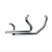 FIREBRAND 10-1039 chrome CATLESS SMOOTHBORE dual headers FL touring 95-08