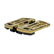 Pro 1 500780TIN Pro Board v2 10" Billet Floorboards Gold Titanium 4-24 Fl