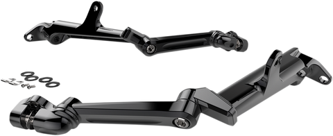 バンス＆ハインズ Ciro 60121 Black Floorboard Highway Peg Mounts 09-24 FL touring