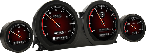 KOSO NORTH AMERICA BA064930 HD-03X | TFT Gauge Set - Harley-Davidson®