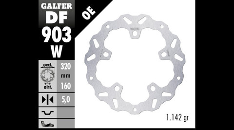 Galfer Pair 2qty 12.5